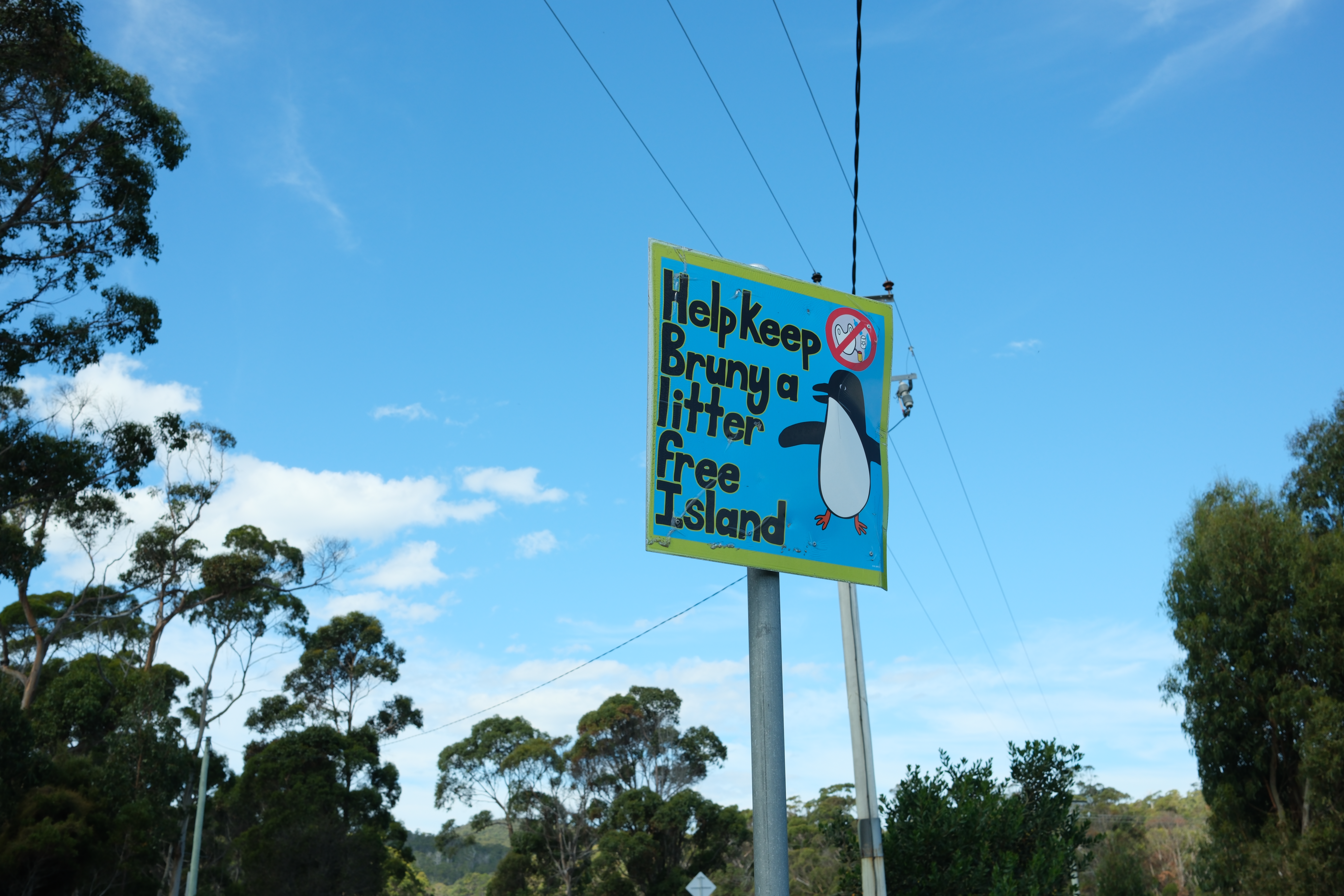 Bruny Island Sign